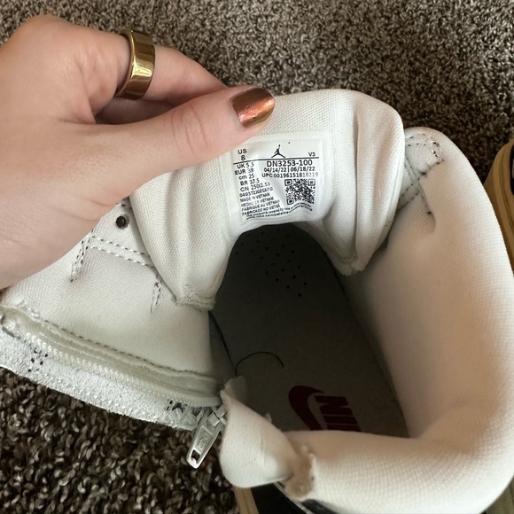 Air Jordan 1 Elevate High Summit White/ Coconut Milk/ Dark Ash - Picture 6 of 6